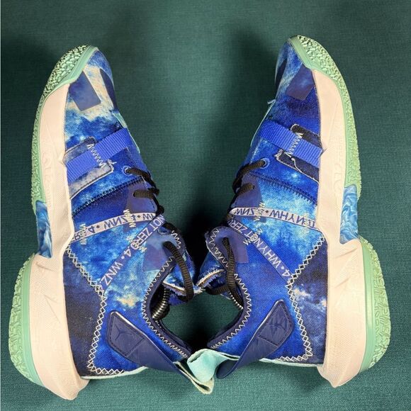 Size 8.5 - Men’s Nike Jordan Why Not Zer0.4 blue shoes - Picture 6 of 9